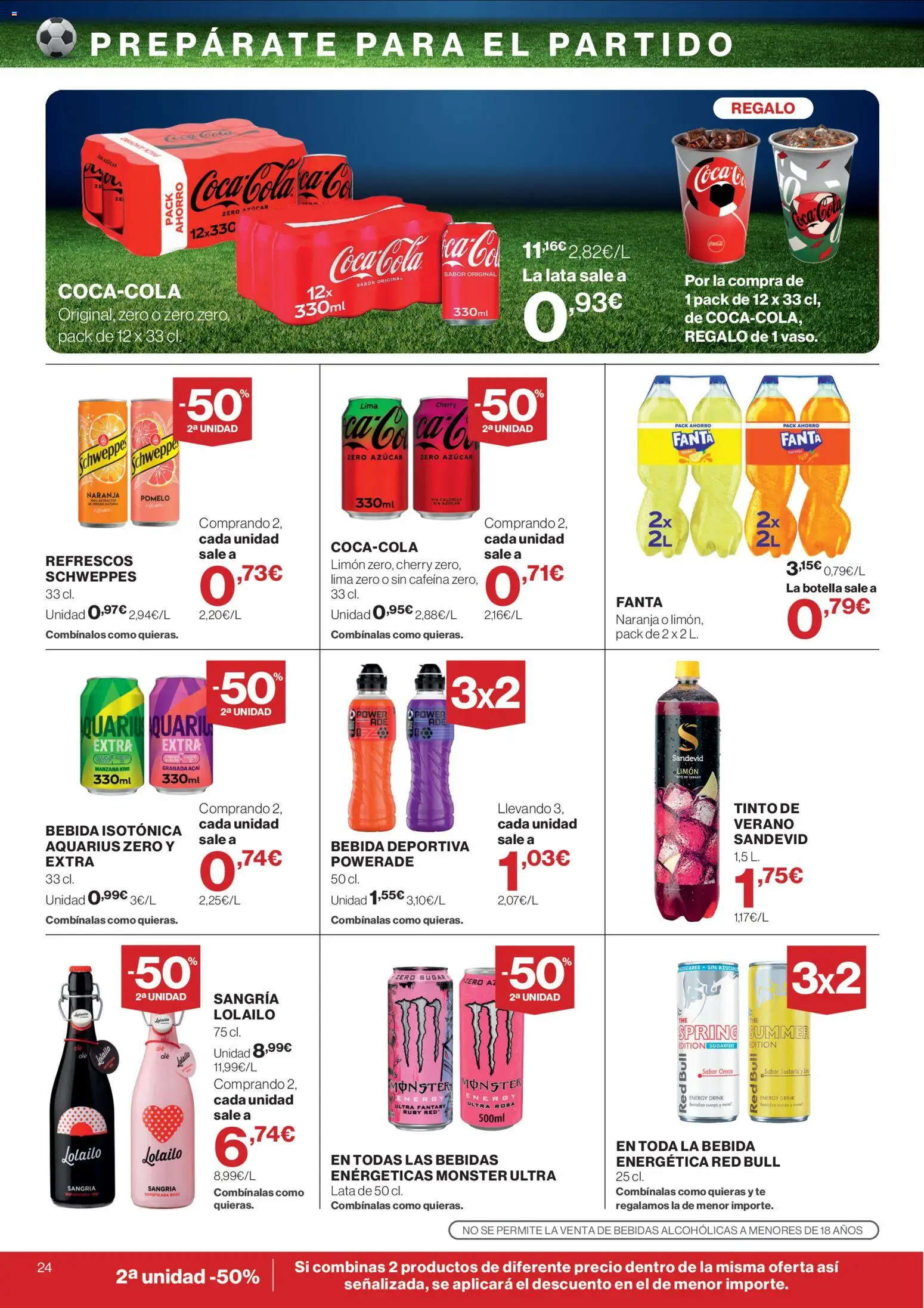 Supercor folleto │ válido desde el 18.06.2026 | Página: 24 | Productos: Lima, Kiwi, Manzana, Té