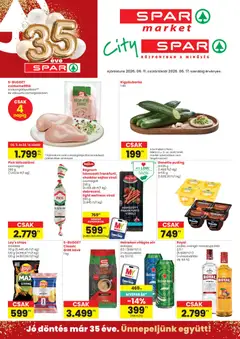 Spar City szórólap - amely érvényes a következő dátumtól: 11.06.2026