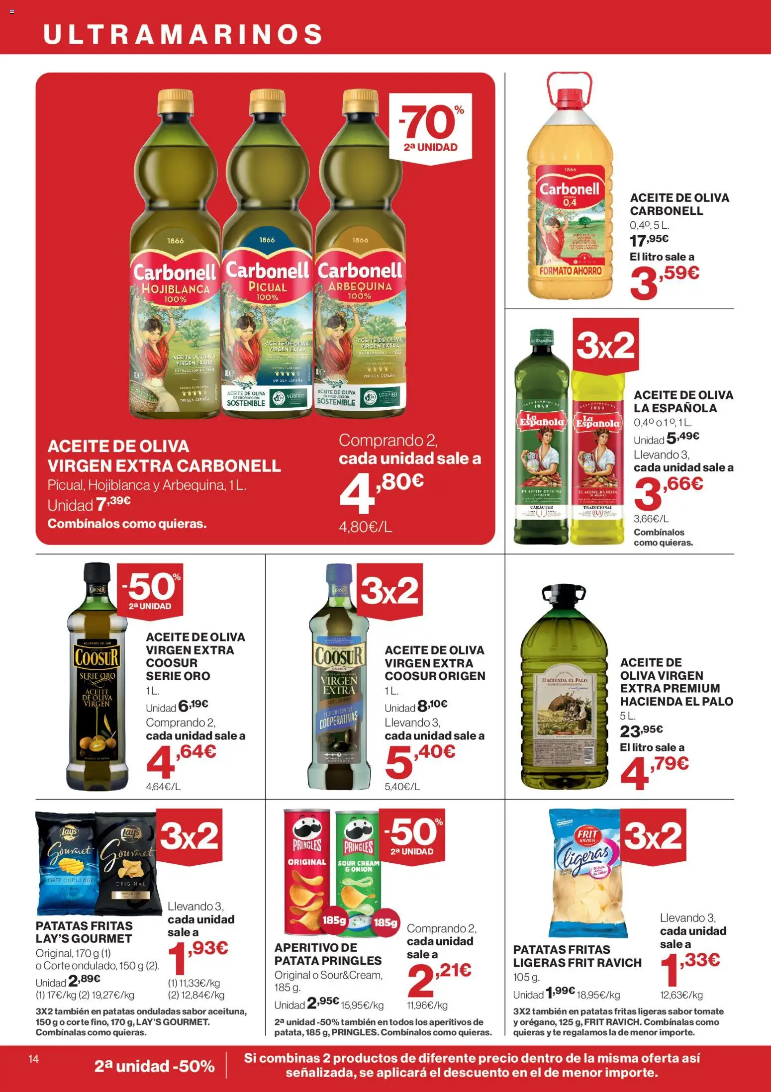 Supercor folleto │ válido desde el 28/10/2026 | Página: 14 | Productos: Tomate, Té, Patatas, Patatas fritas