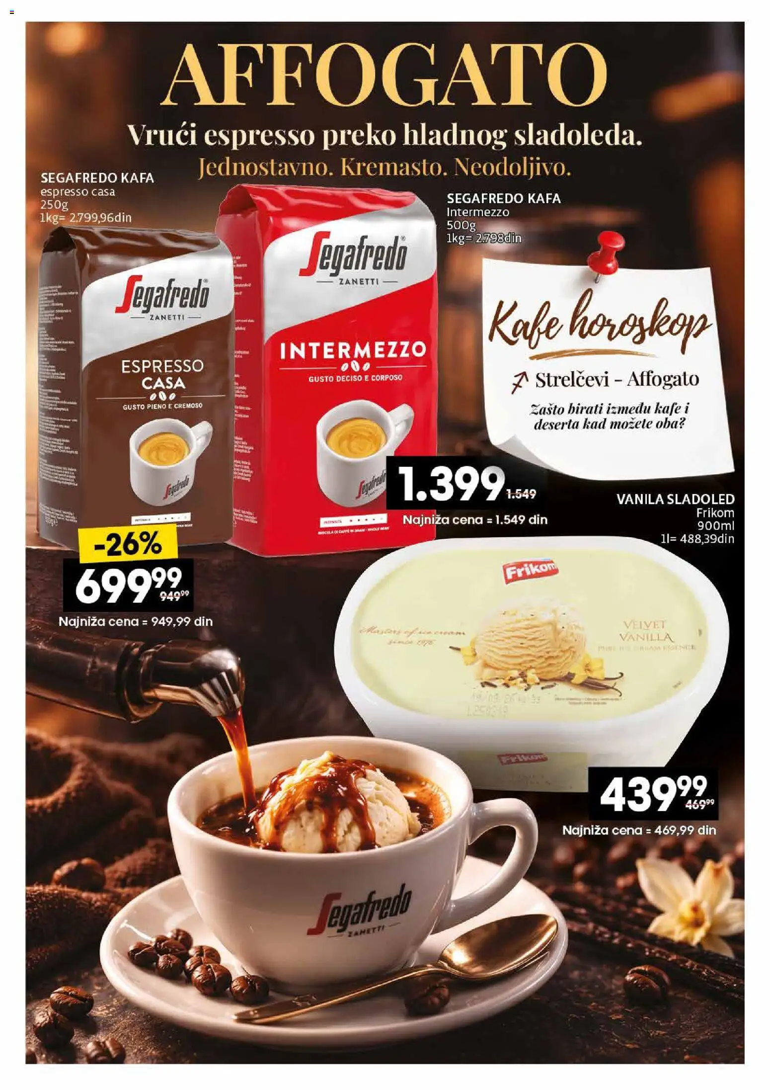 Idea katalog - važi od 26.10.2026 | Strana: 23 | Proizvode: Sladoled, Vanila, Kafa