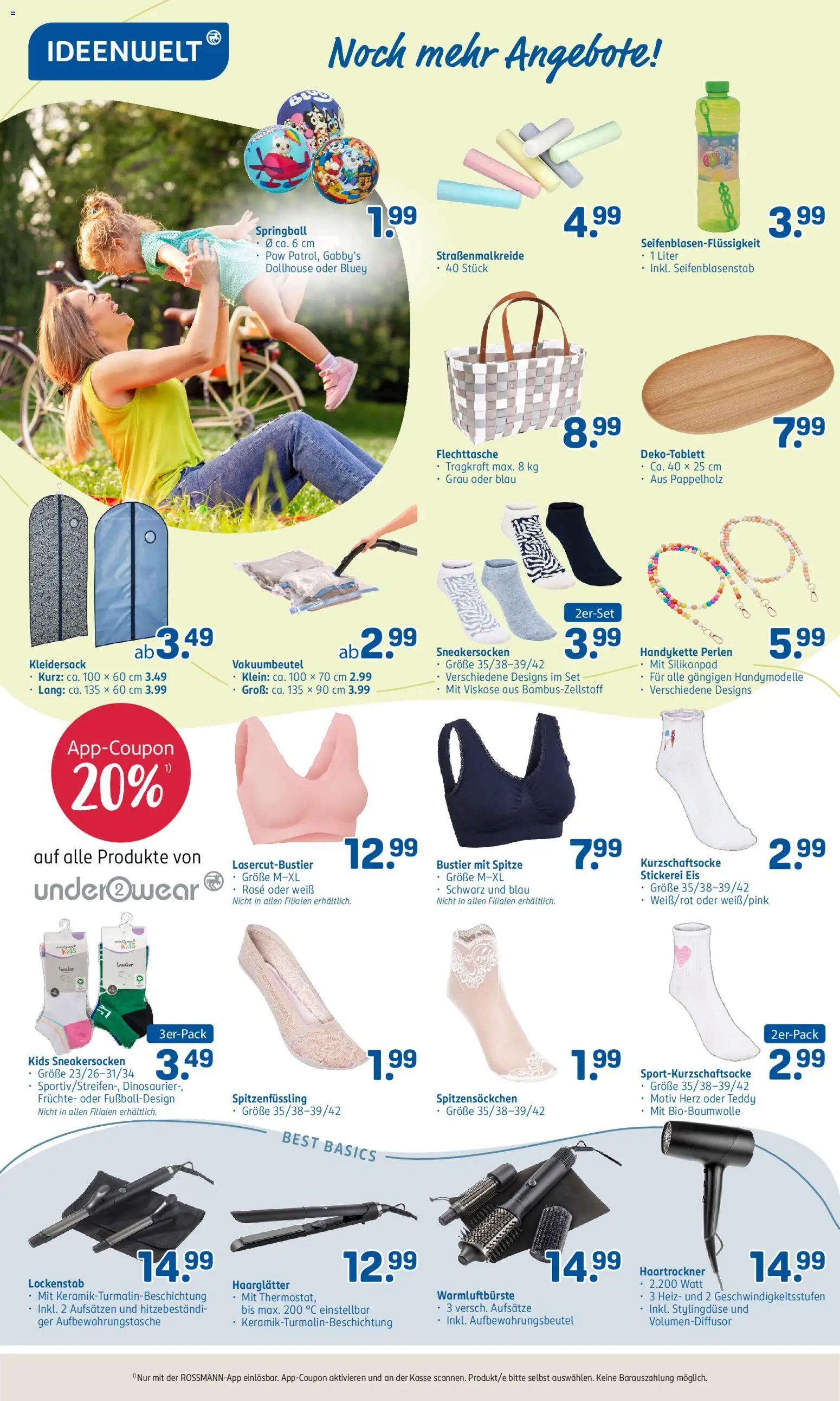 Rossmann Prospekt 	 – gültig ab 04.05.2026 | Seite: 4 | Produkte: Lockenstab, Haartrockner, Haarglätter, Eis