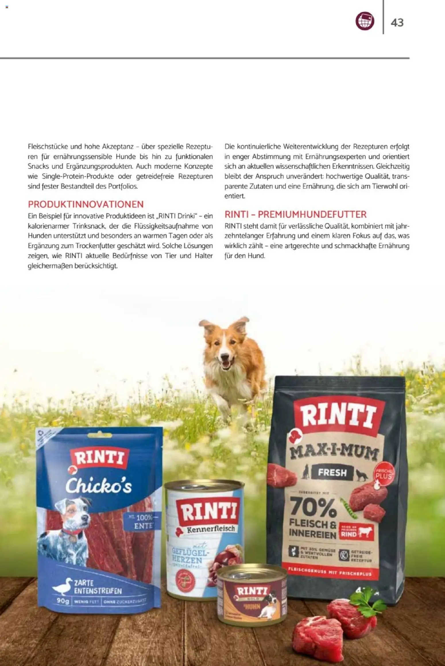 zookauf Heimtier Journal – gültig ab 01.06.2026 | Seite: 43 | Produkte: Gemüse, Getreide, Fleisch, Ente