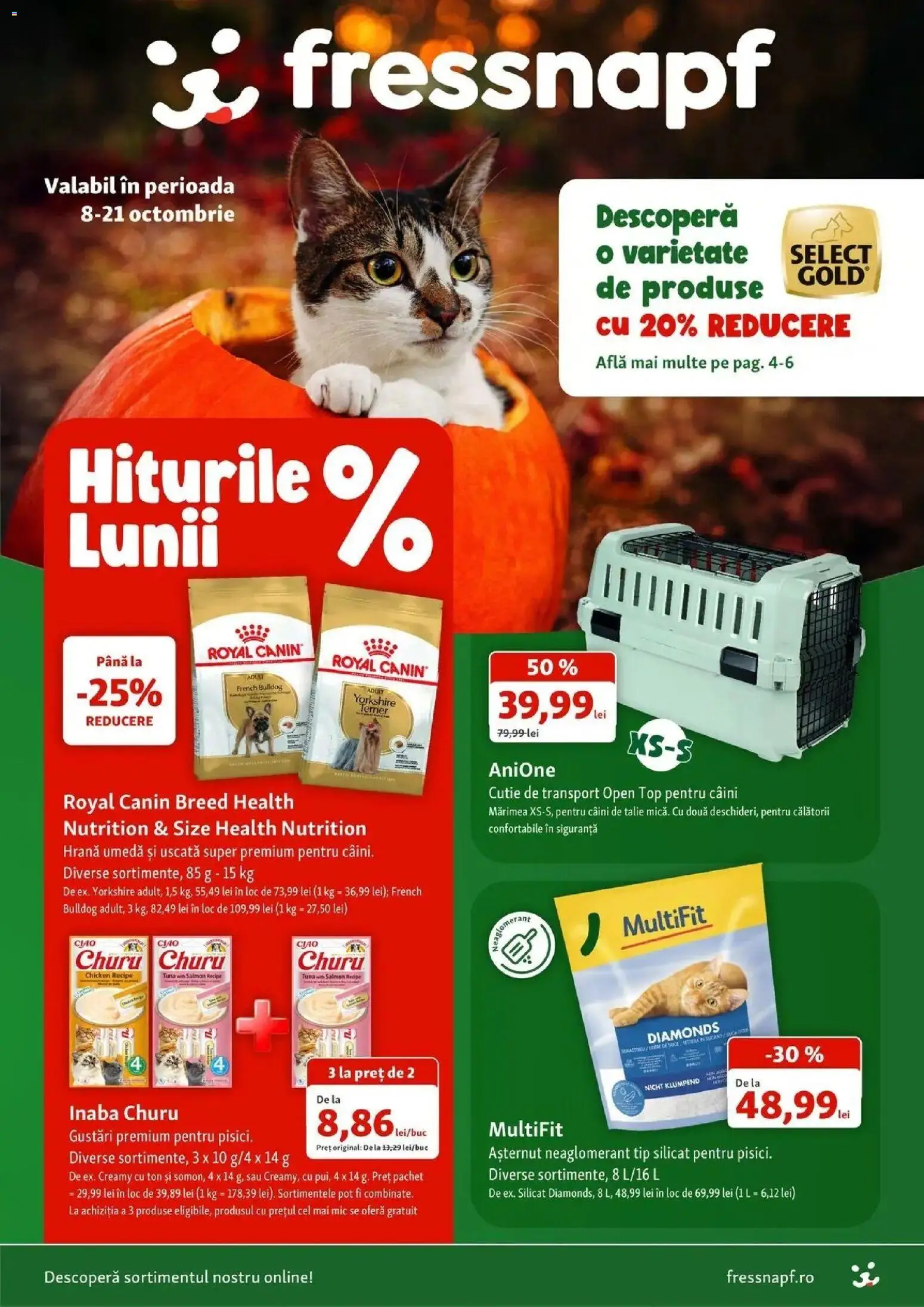 Fressnapf Catalog actual - Oferta 08.10.2026 - 21.10.2026 | Pagină: 1
