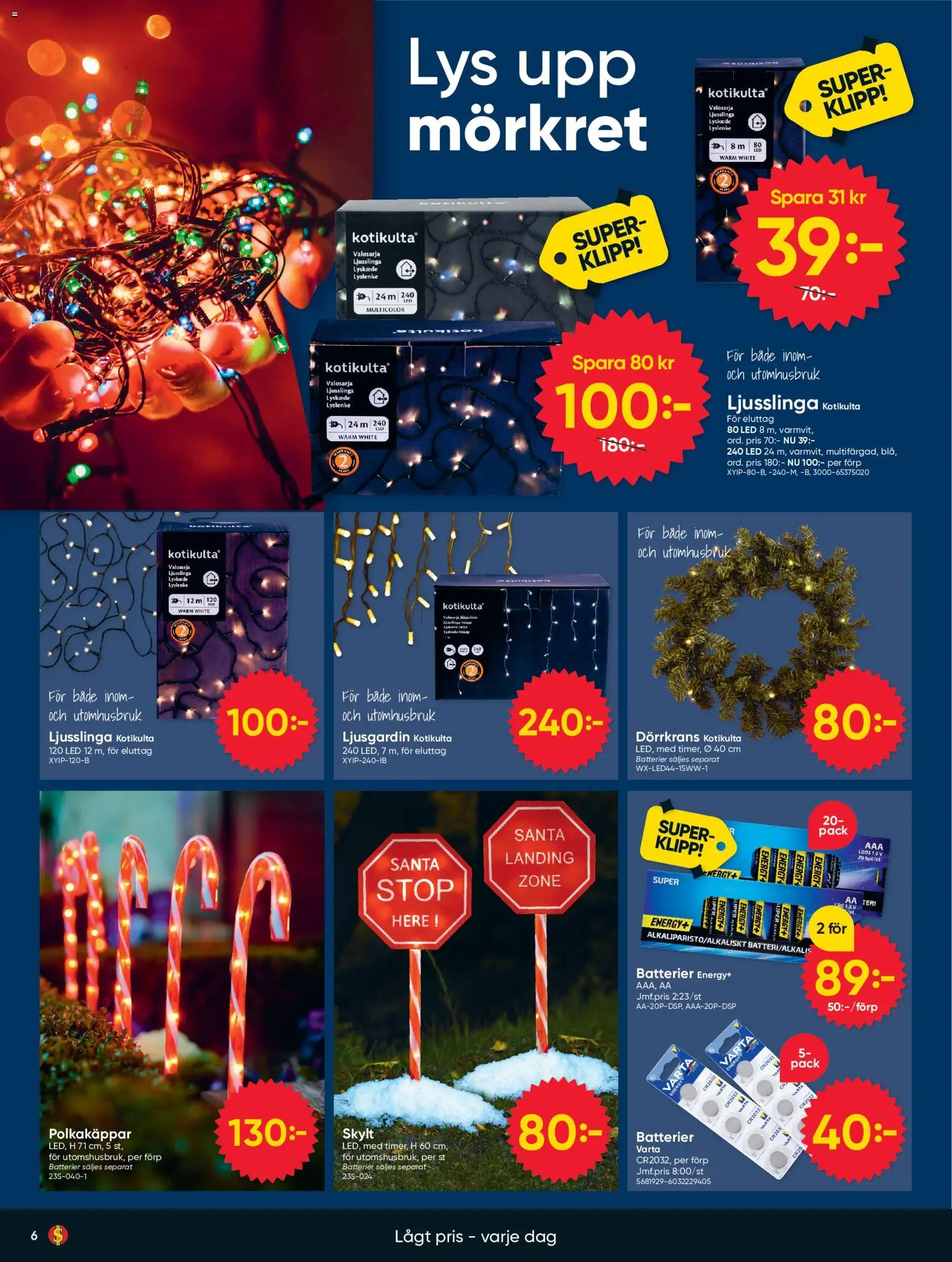 Dollar Store reklamblad aktuell från 19/10/2026 | Sida: 6