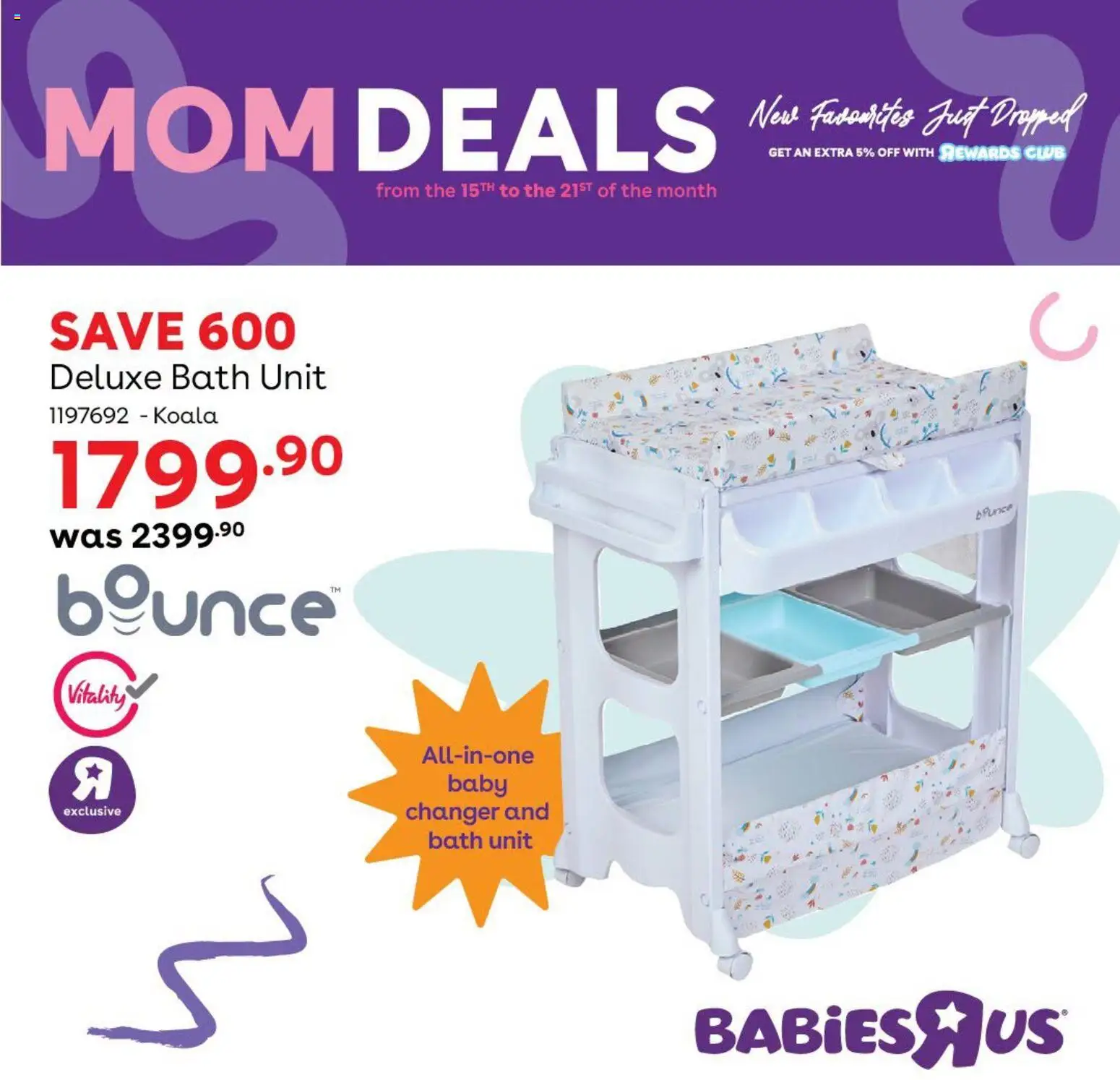New Babies R Us catalogue – valid from 15/10/2026 | Page: 11 | Products: Bath