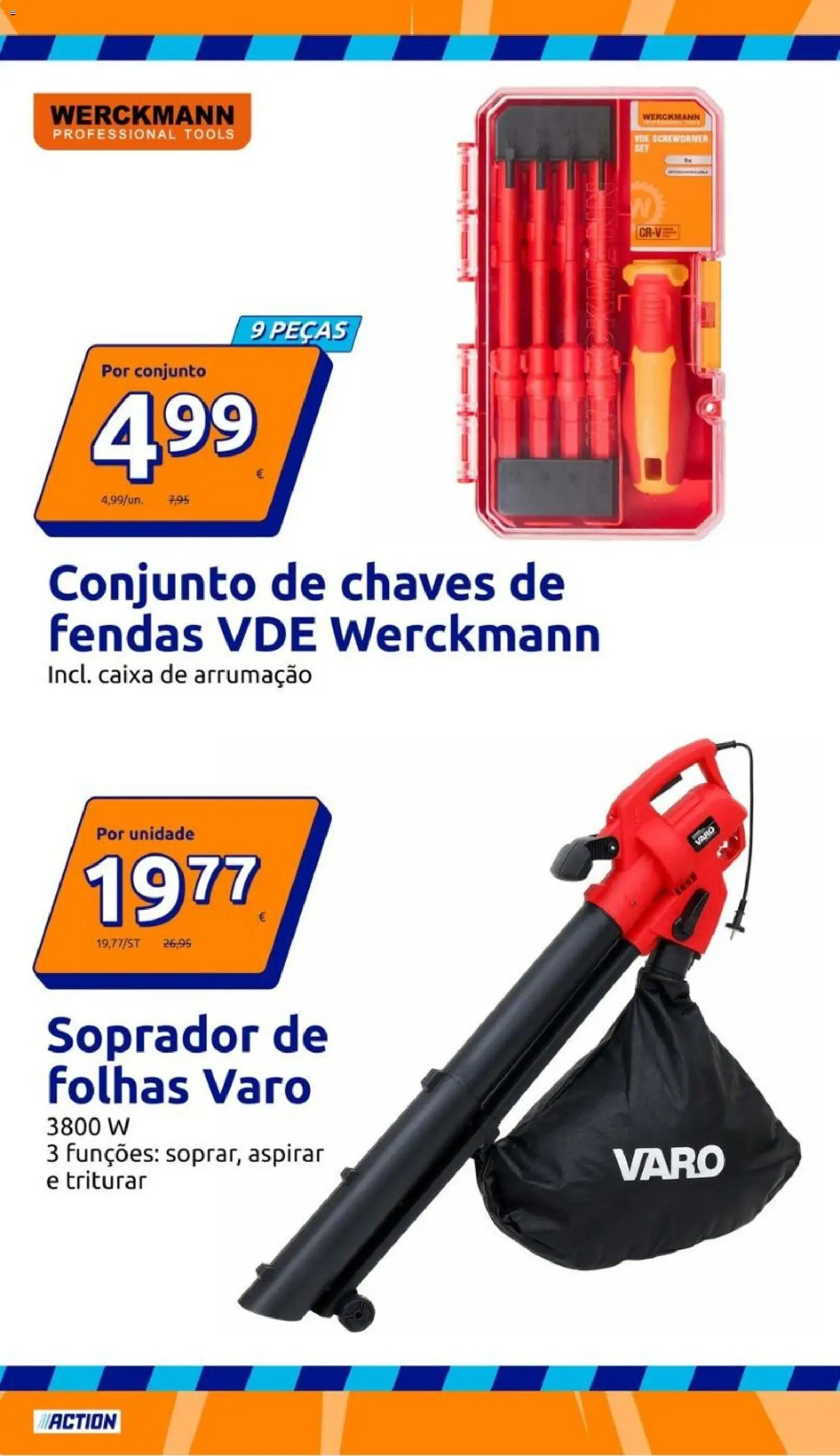 Action folheto │ válido de 30/09/2026 | Página: 24 | Produtos: Soprador de folhas, Caixa de arrumação, Caixa