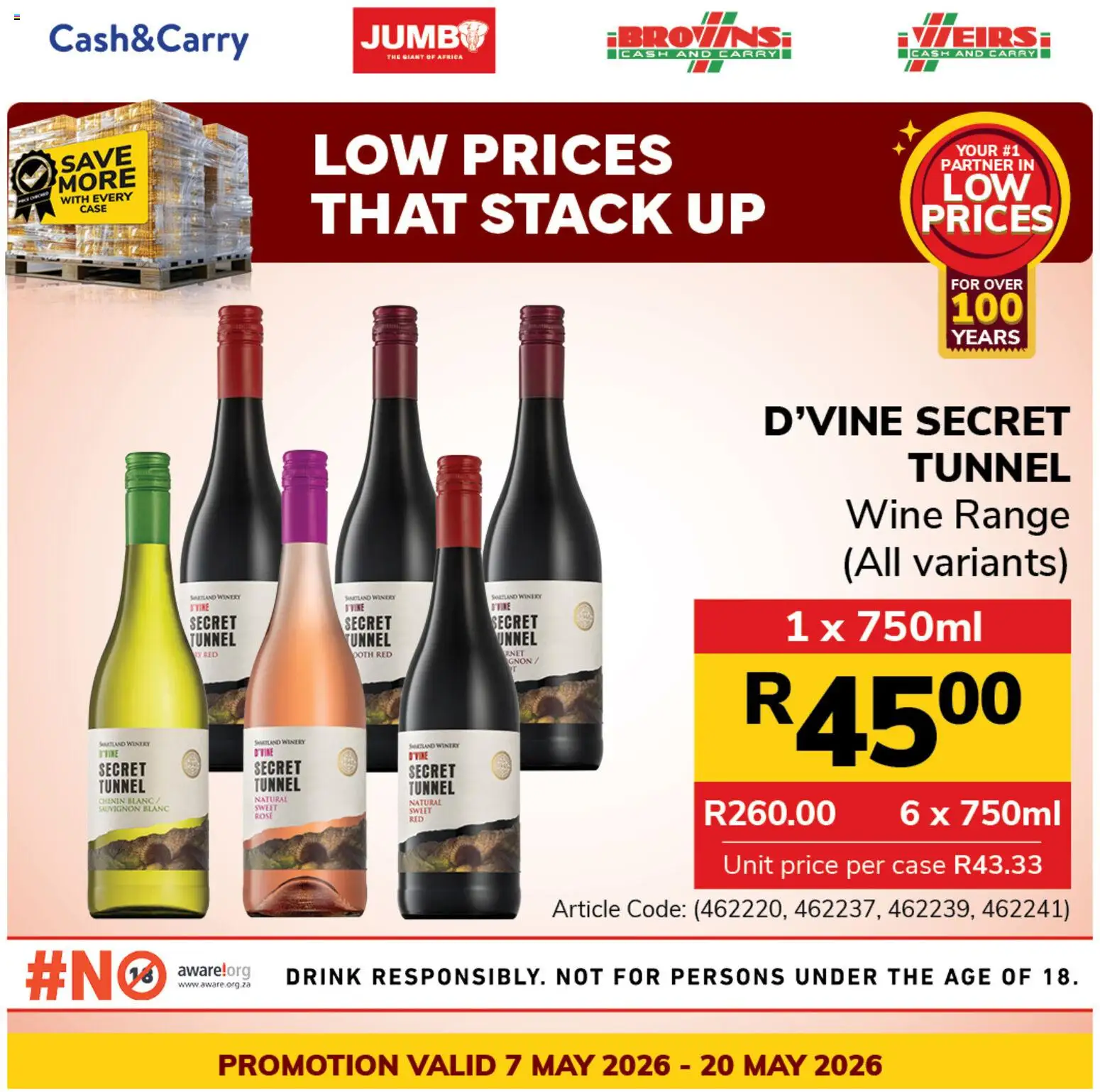 New Jumbo catalogue – valid from 07.05.2026 | Page: 6 | Products: Case, Wine