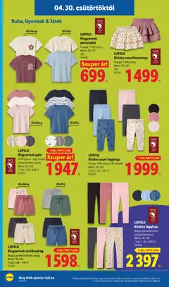Lidl akciós újság - amely érvényes a következő dátumtól: 30.04.2026 | Oldal: 26