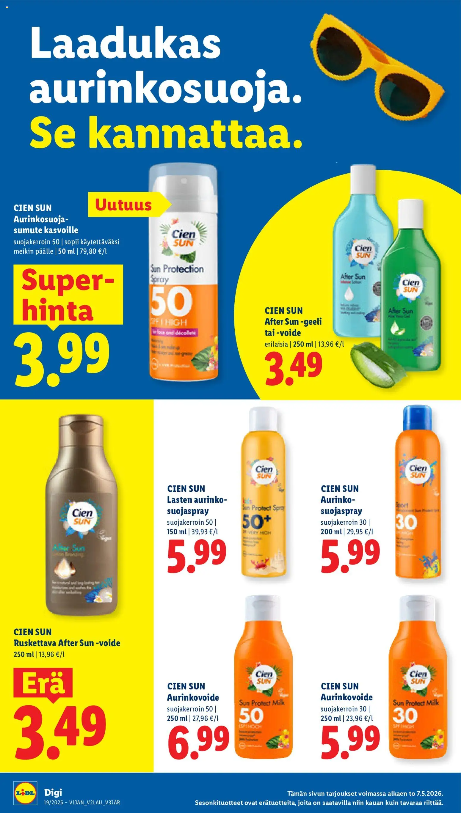 Lidl tarjoukset – voimassa 07.05.2026 alkaen | Sivu: 12