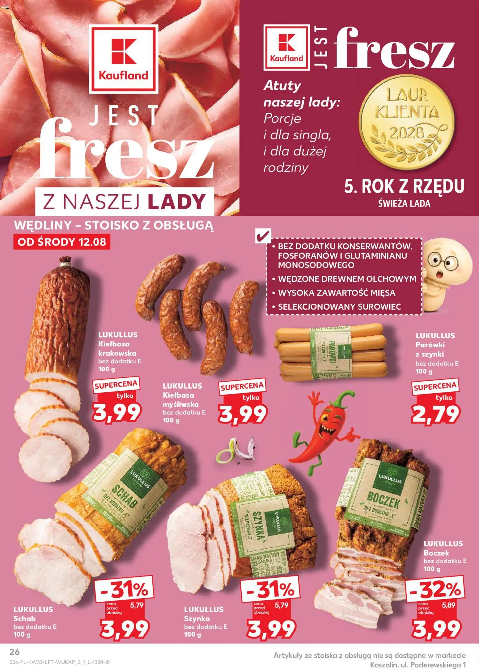Kaufland Polsko leták od 12.08.2026 | Strana: 26