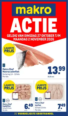 Makro folder - Actie - Voorbeeld van een folder van Makro, geldig van 27-10-2026