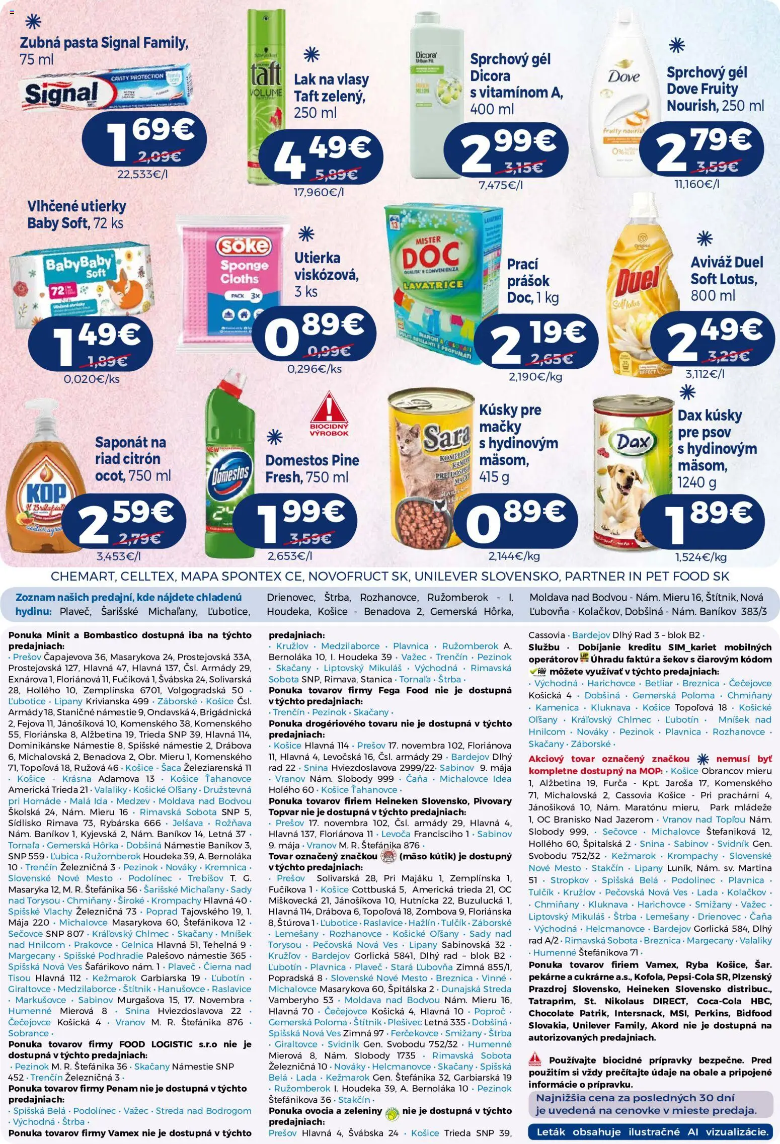 Nové Milk Agro akcie – leták je platný od 16.09.2026 | Strana: 15 | Produkty: Mop, Lak na vlasy, Melón, Domestos