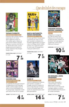Carrefour contact - Prévisualisation de Carrefour contact Magazine valide à partir de 01.06.2026 | Page: 17 | Produits: Manga, Vidéo, Jeu vidéo, Mais