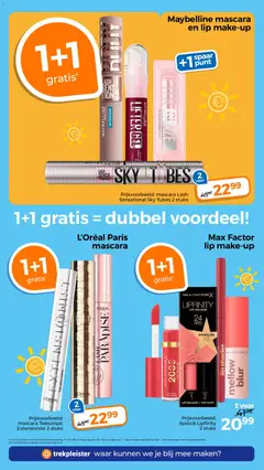 Trekpleister folder - Voorbeeld van een folder van Trekpleister, geldig van 28-07-2026 | Pagina: 12 | Producten: Kan, Gel, Mascara