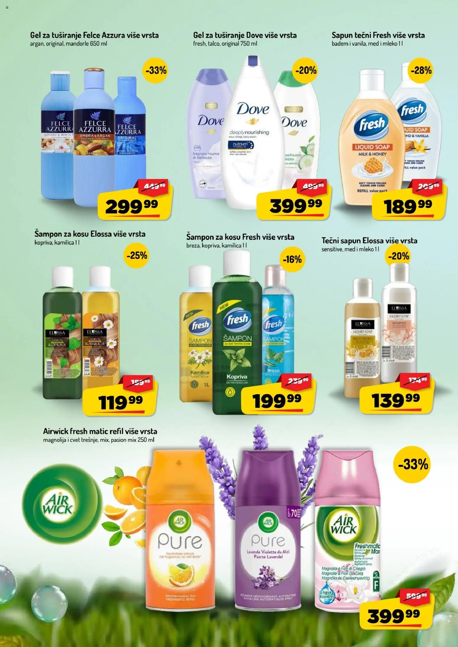 Aman katalog - važi od 31.08.2026 | Strana: 36 | Proizvode: Tečni sapun, Badem, Sapun, Felce azzurra
