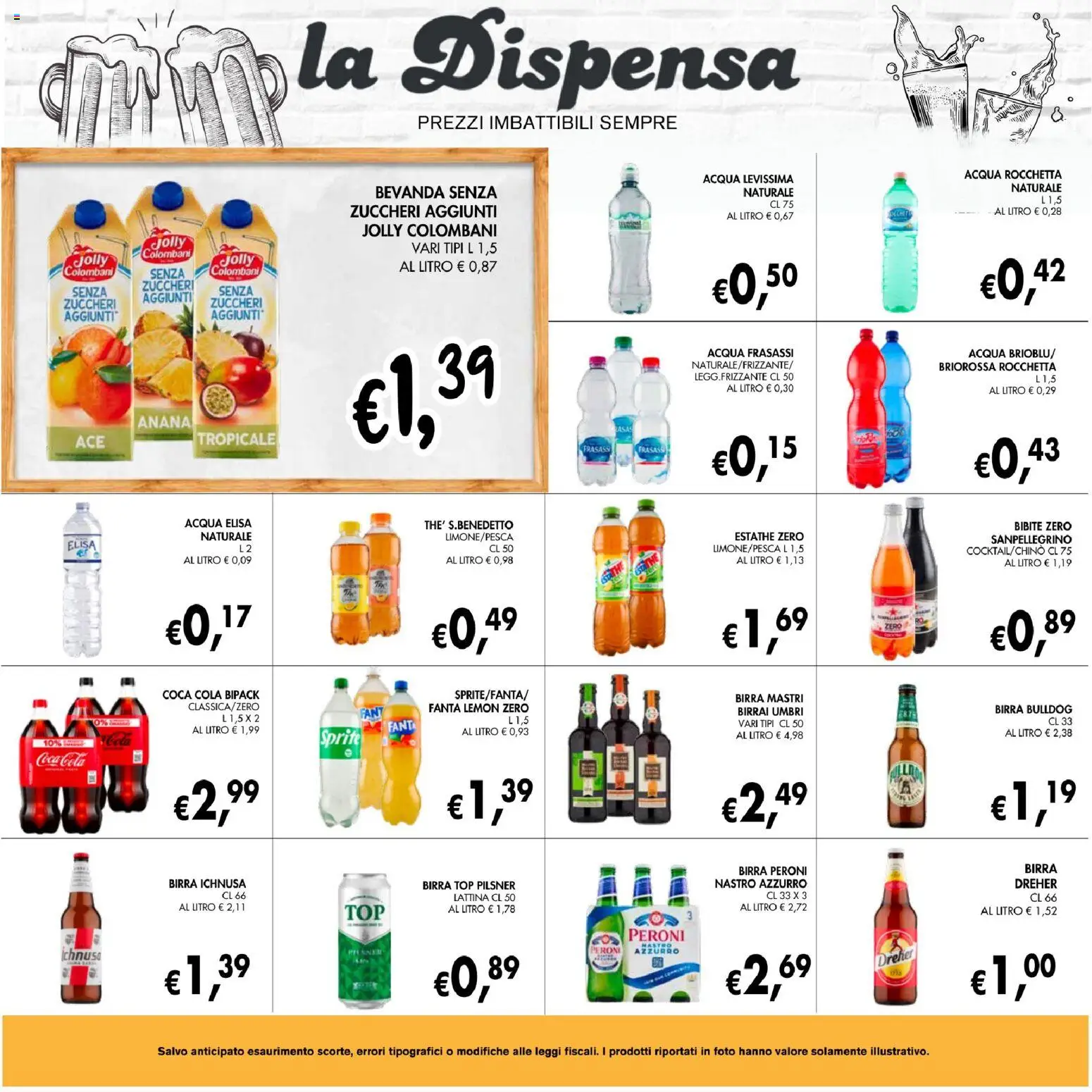 Volantino Coal del 07.05.2026 | Pagina: 21 | Prodotti: Acqua, Top, Bibite, Fanta