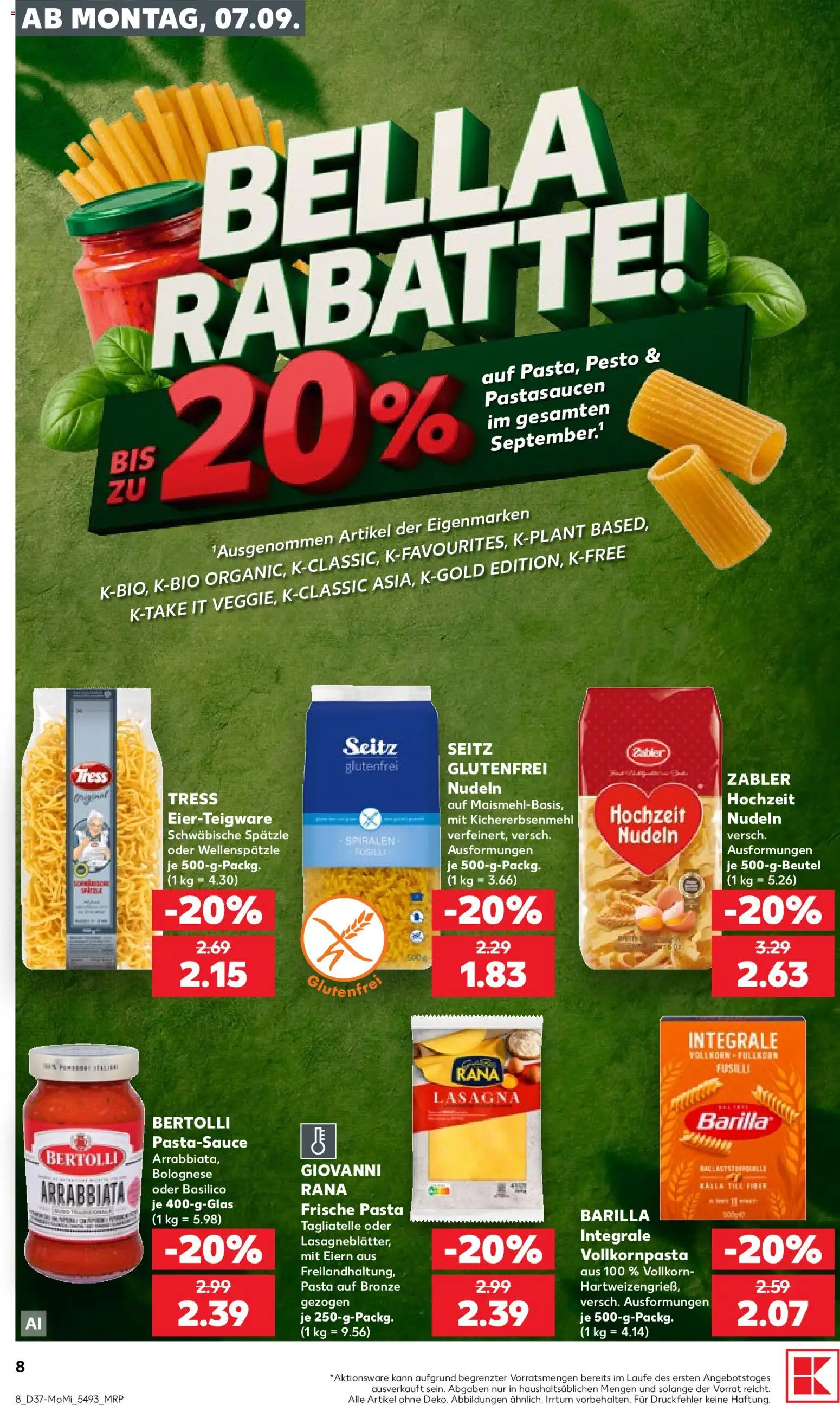 {H1} | Pagina: 8 | Producten: Pasta, Pesto, Barilla
