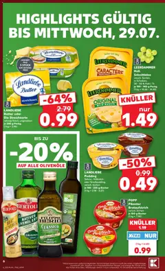Kaufland DE -DE Folder - Voorbeeld van een folder van Kaufland DE, geldig van 27-07-2026 | Pagina: 6 | Producten: Bacon, Pudding