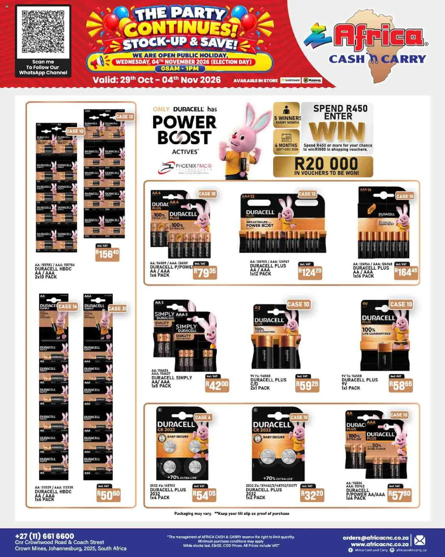 New Africa Cash & Carry catalogue – valid from 29/10/2026 | Page: 135