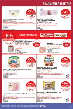 Monoprix - Prévisualisation de Monoprix catalogue valide à partir de 06/10/2026 | Page: 51 | Produits: Salade, Charcuterie, Œufs, Foie