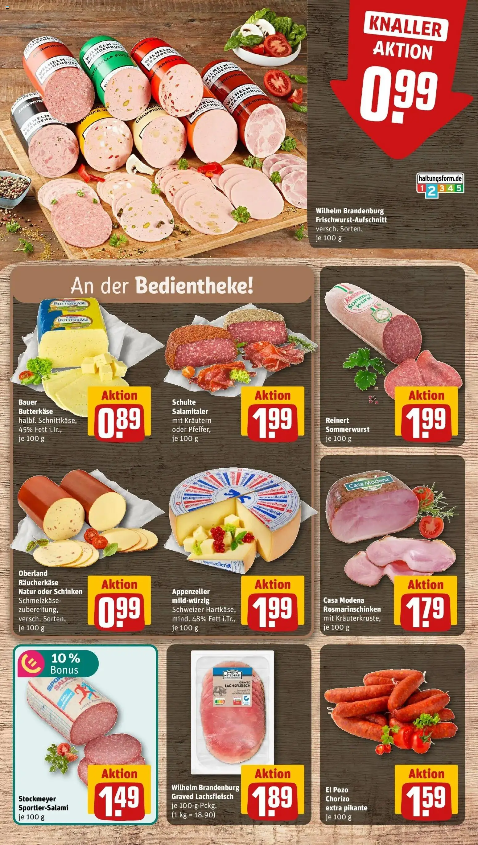 REWE Prospekt ab 07.09.2026 zum Blättern » Angebote | Seite: 10 | Produkte: Wurst, Schinken
