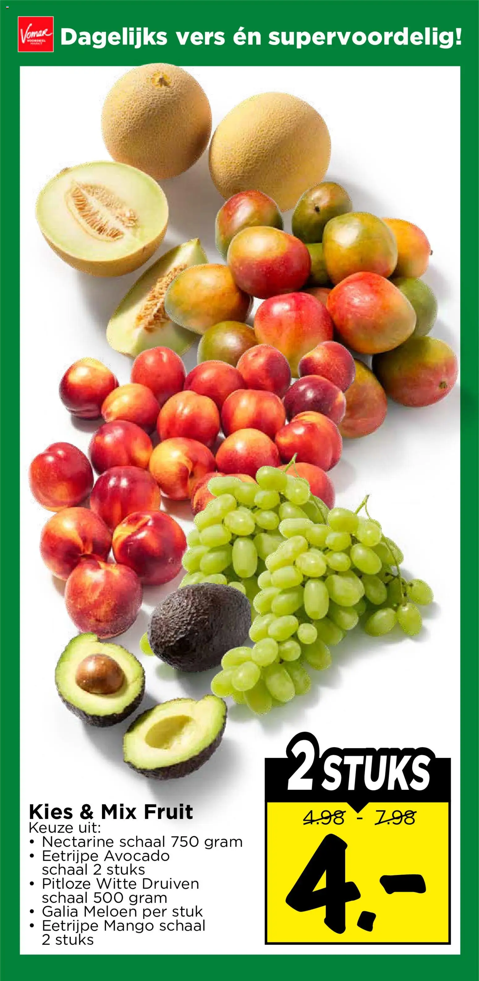 {H1} | Pagina: 20 | Producten: Meloen, Fruit, Mango, Druiven