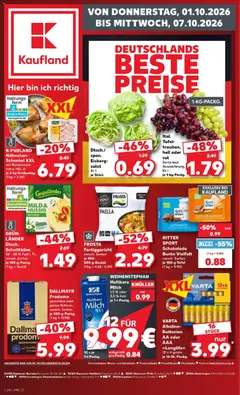 Kaufland Prospekt Hannover ab 01.10.2026 gültig