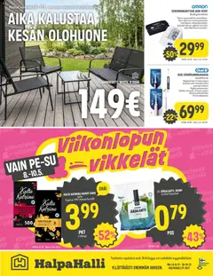 Halpa Halli-mainoslehti voimassa 06.05.2026 alkaen | Sivu: 12