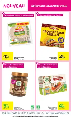 Carrefour Market - Prévisualisation de Carrefour Market Les nouveautés de juillet valide à partir de 07/07/2026 | Page: 6 | Produits: Noisette, Pâte à tartiner, Huile, Céréales