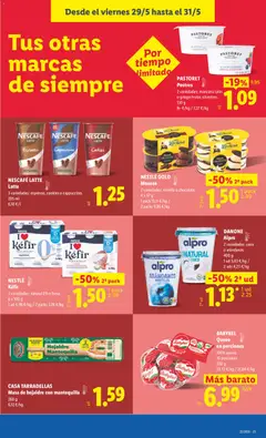 Vista previa NESTLÉ Kéfir, 2 variedades: natural 0% o fresa. 6 x 100 g válido desde el 25.05.2026 | Página: 21