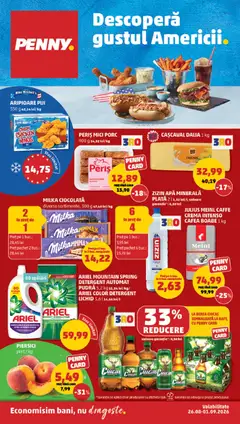 Ofertele PENNY valabile de la 26.08.2026