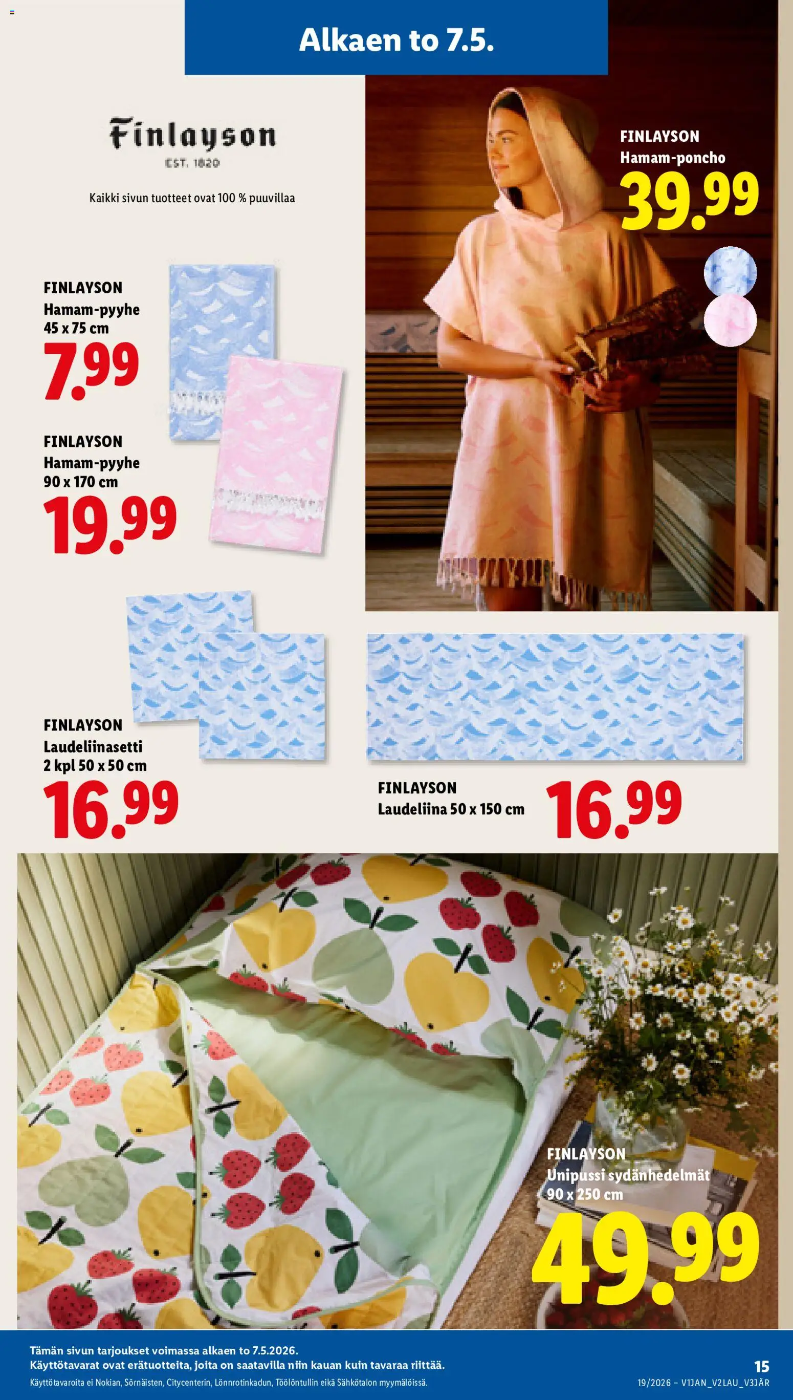 Lidl tarjoukset - Helsinki – voimassa 07.05.2026 alkaen | Sivu: 19