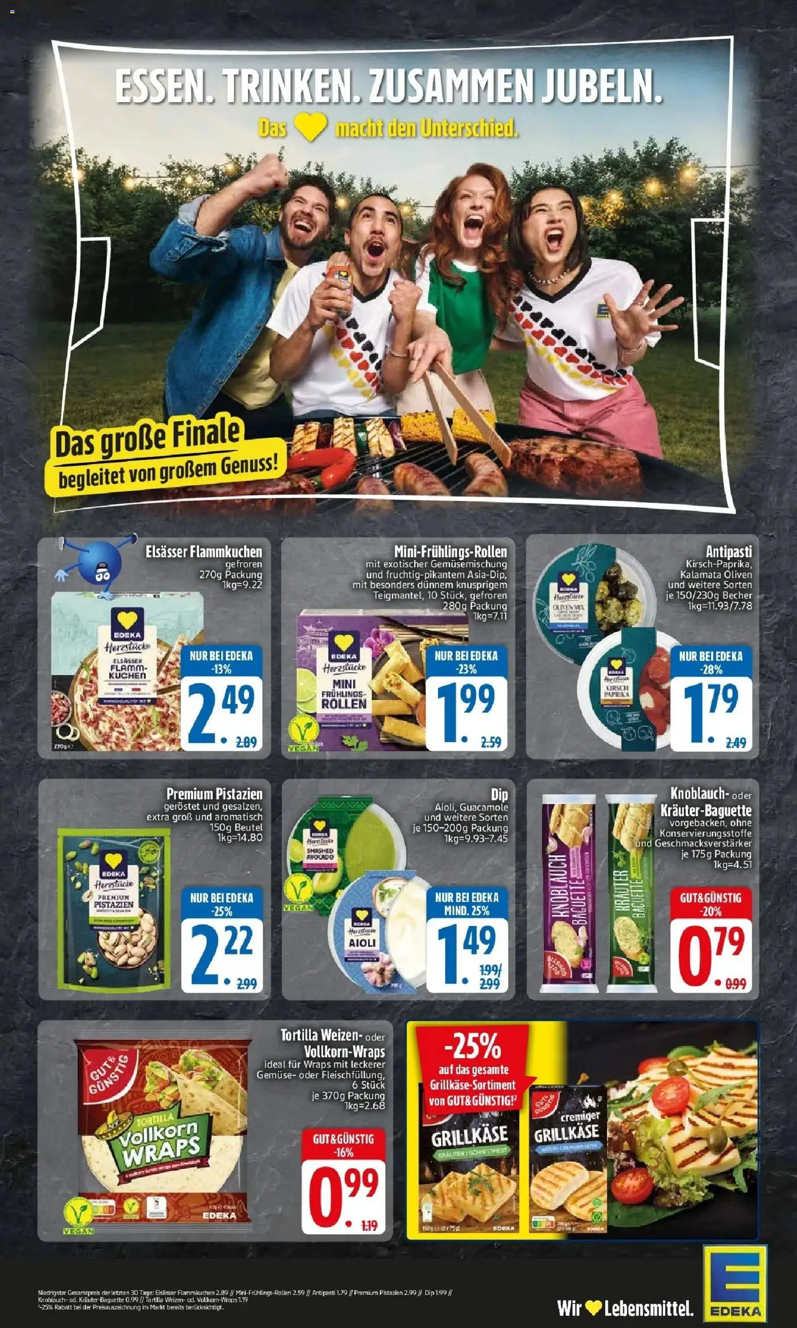 Edeka prospekt Haar – gültig ab 13.07.2026 | Seite: 2 | Produkte: Baguette, Paprika, Knoblauch, Kuchen