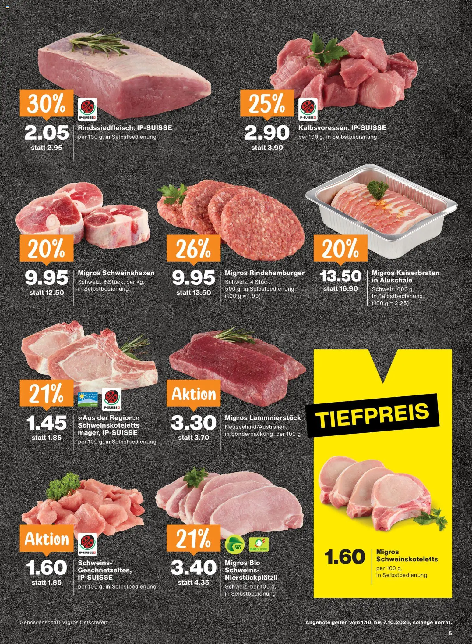 Migros aktionen – gültig ab 01.10.2026 | Seite: 5