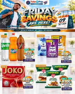 Take n Pay specials catalogue – valid from 09/10/2026
