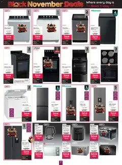 Bradlows specials catalogue – valid from 09/11/2026 | Page: 7 | Products: Freezer, Stove, Kettle, Microwave
