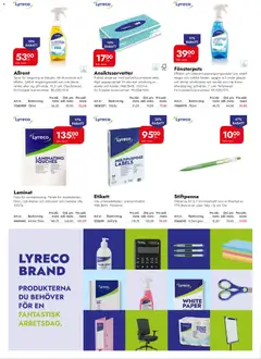 Lyreco erbjudanden - Förhandsvisning av reklamblad från butik Lyreco aktuell från 06.04.2026 | Sida: 5