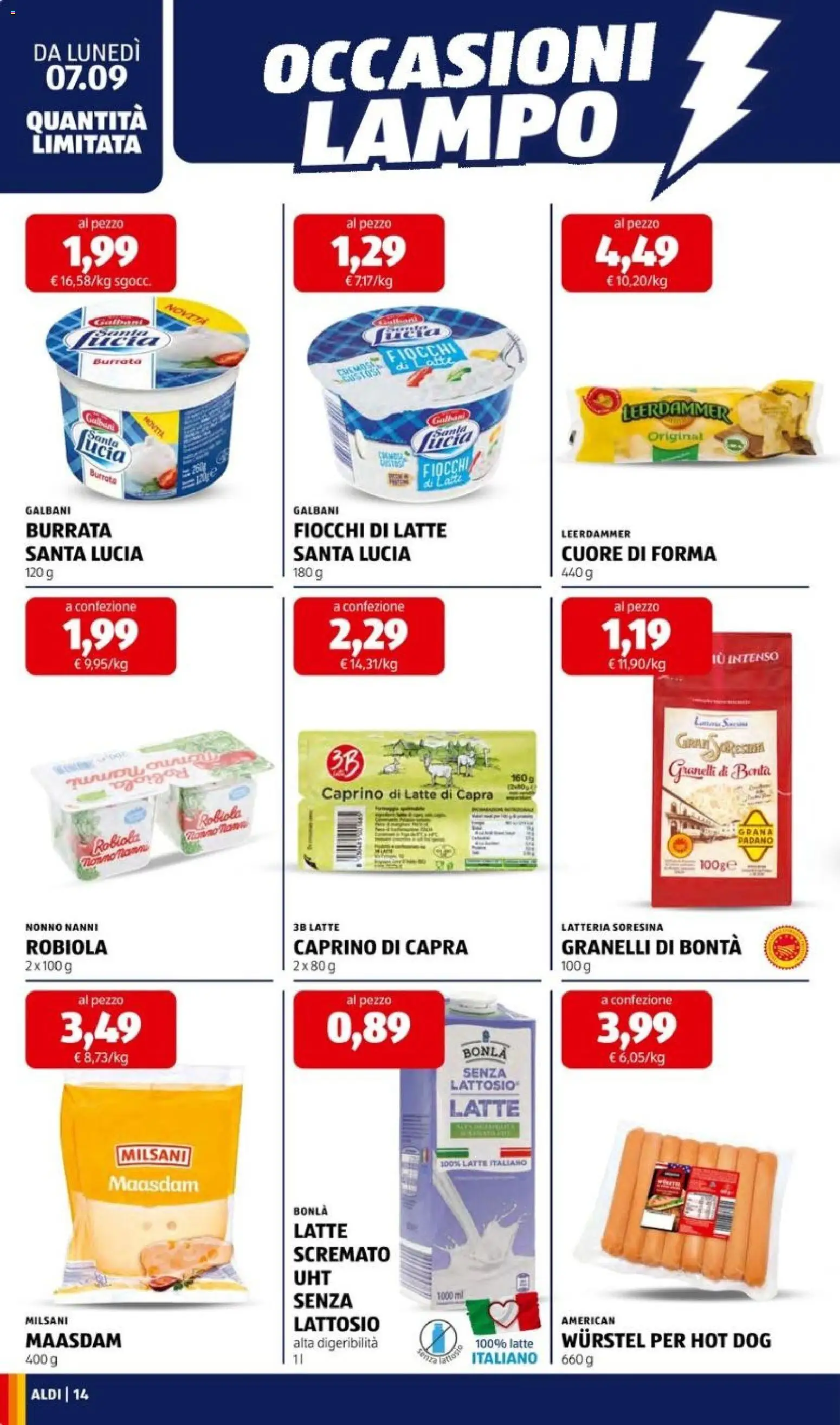Volantino Aldi del 07/09/2026 | Pagina: 16