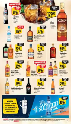 Náhled letáku Albert leták - Hypermarket od 07.10.2026 | Strana: 37 | Produkty: Irish cream, Božkov, Jägermeister Orange, Stará žitná myslivecká