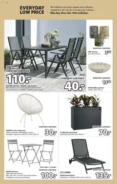 JYSK folder - Voorbeeld van een folder van JYSK, geldig van 02.05.2026 | Pagina: 4 | Producten: Lantaarn, Tafel, Stoel