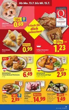 Lidl - Flugblatt ab 09.07.2026 gültig | Seite: 40 | Produkte: Brot