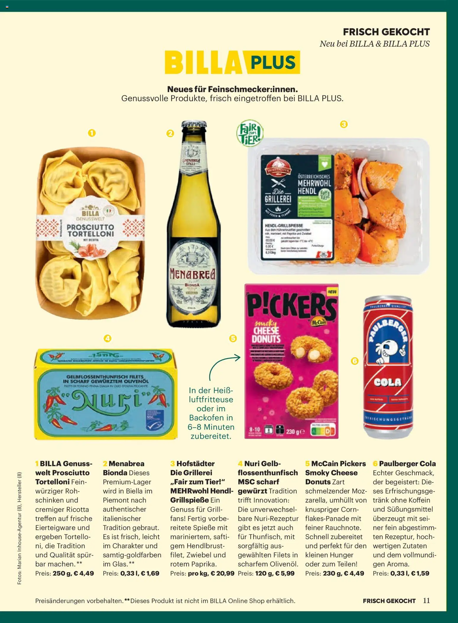 Billa Frisch Gekocht gültig ab 01.06.2026 | Seite: 7
