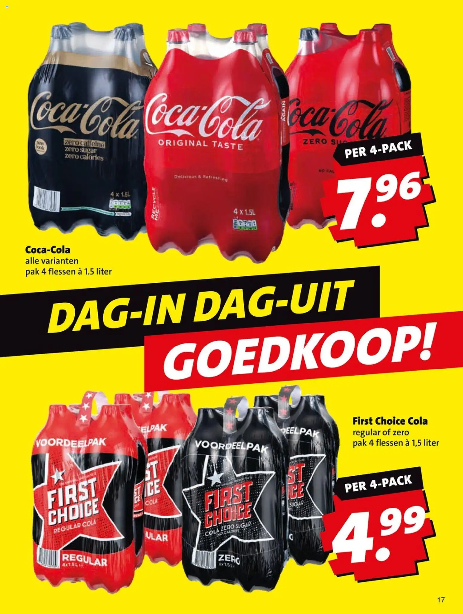 {H1} | Pagina: 17 | Producten: Coca Cola