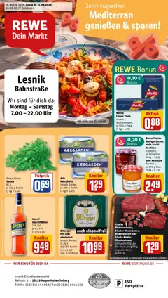 Rewe Prospekt Hagen ab 31.08.2026 gültig