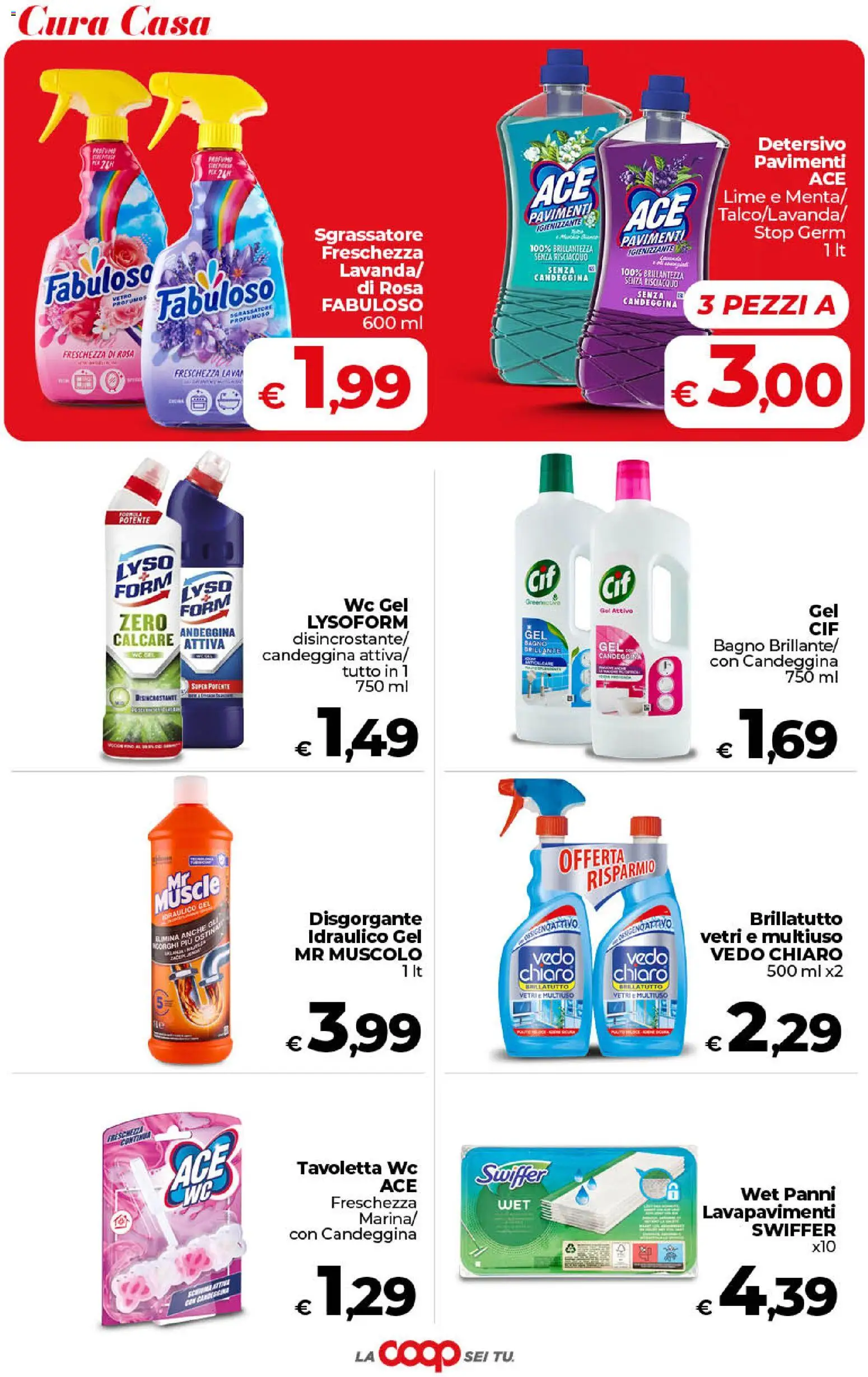 Volantino COOP del 30/06/2026 | Pagina: 42 | Prodotti: Tavoletta wc, Lime, WC, Bagno