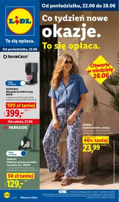 Náhled letáku Lidl Polsko katalog od 22.06.2026