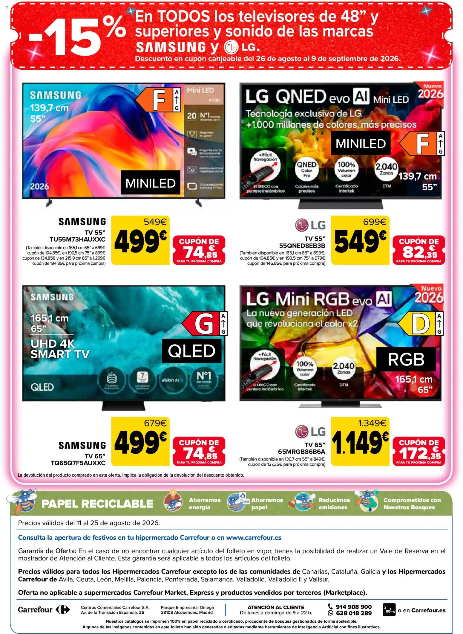 Carrefour folleto │ válido desde el 11/08/2026 | Página: 82