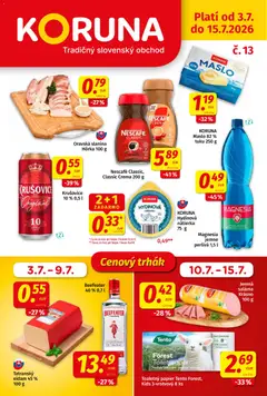 Koruna leták platný od 03.07.2026
