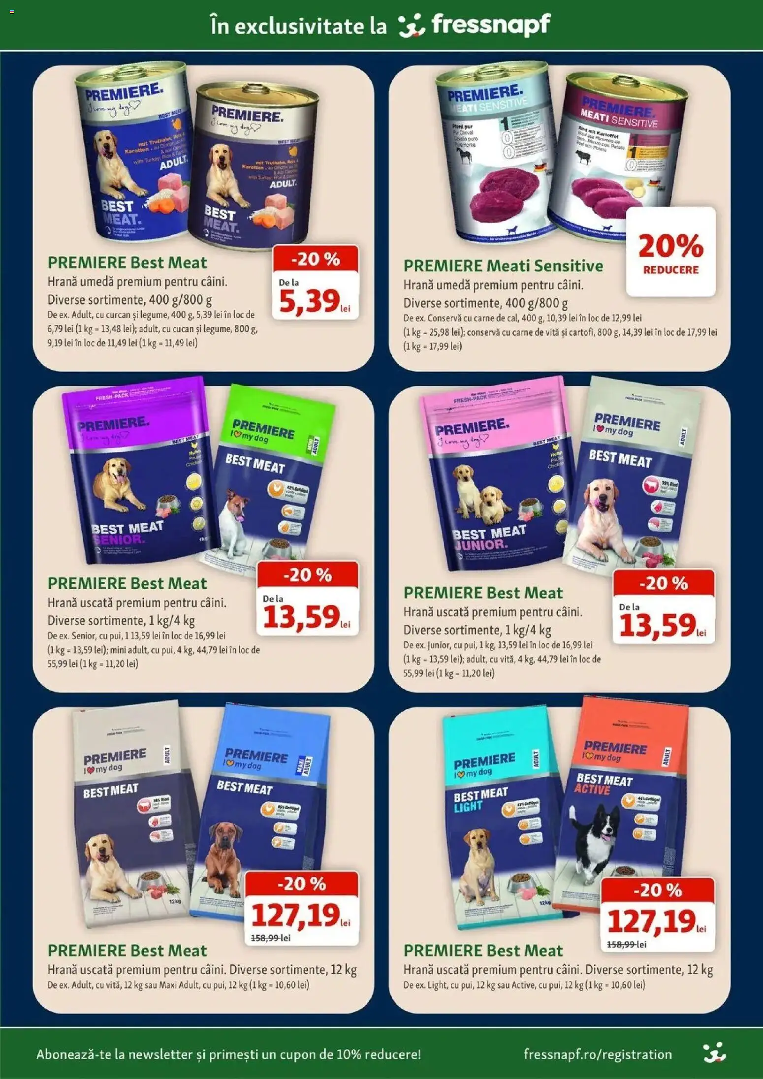 Fressnapf Catalog - Oferta 03.09.2026 - 16.09.2026 | Pagină: 8 | Produse: Vită, Premium, Best, Carne De Vită