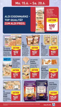 Aldi Prospekt ab 15.06.2026 gültig | Seite: 15 | Produkte: Käse, Rouge, Creme brulee, Frischkase